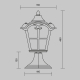 Купить Ландшафтный светильник Albion O413FL-01BZ - фото: 6