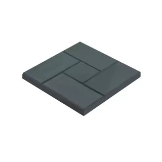 Плитка тротуарная «Калифорния» графитовая, 300×300×30 мм
