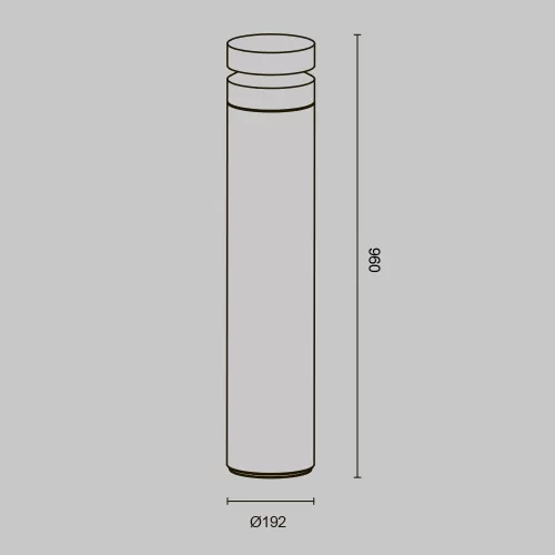 Купить Ландшафтный светильник Betone O469FL-L20CM3K1 - фото: 5
