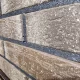 Кирпич керамический красный флэш с пепельной посыпкой ультра, поверхность рустик