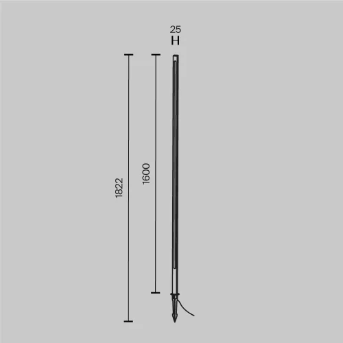 Купить Ландшафтный светильник Pole O440FL-L24GF3K - фото: 5