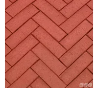 ЭДИНБУРГ ЛОНГ красный, 250х80х50, клинкер тротуарный, ЛСР