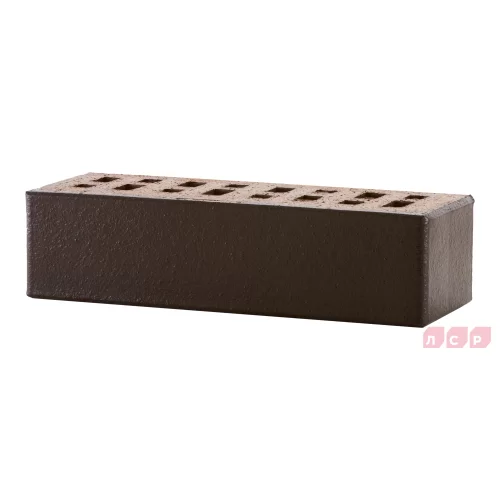 Облицовочный клинкерный кирпич Рейкьявик черный глянец 250x85x65, серия Обсидиан, ЛСР купить