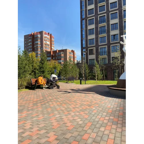 Купить НОТТИНГЕМ красный флэш, клинкер тротуарный, ЛСР - фото: 2