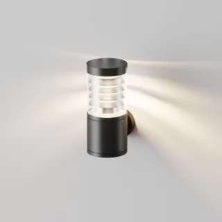 Уличный настенный светильник Spir O439WL-L12GF3K