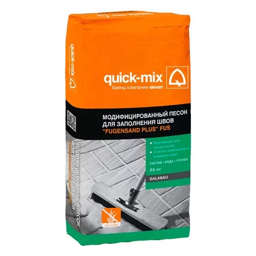 Купить Модифицированный песок для заполнения швов FUS серый, Quickmix от Quickmix в Stroyaz.by Брест