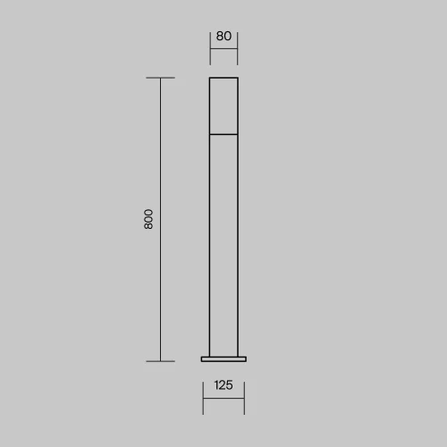 Купить Ландшафтный светильник Willis O418FL-01GR1 - фото: 5
