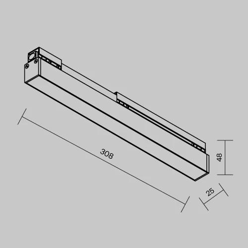Купить Уличный трековый светильник Basis Exility IP 3000К 12Вт 120° черный O-TR02-1-S-12WB3K - фото: 7