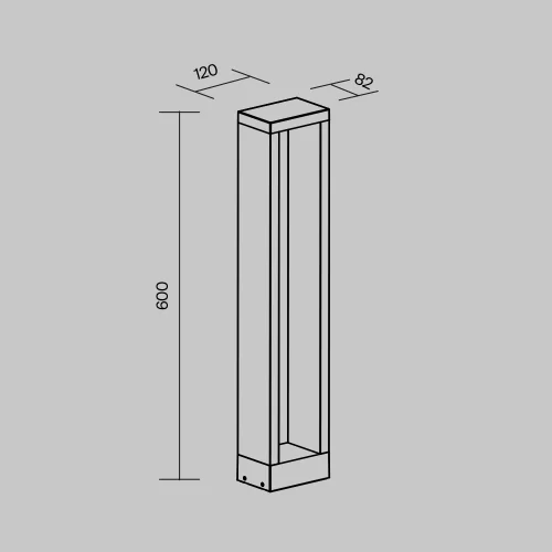 Купить Ландшафтный светильник Goll O462FL-L10GF3K - фото: 5